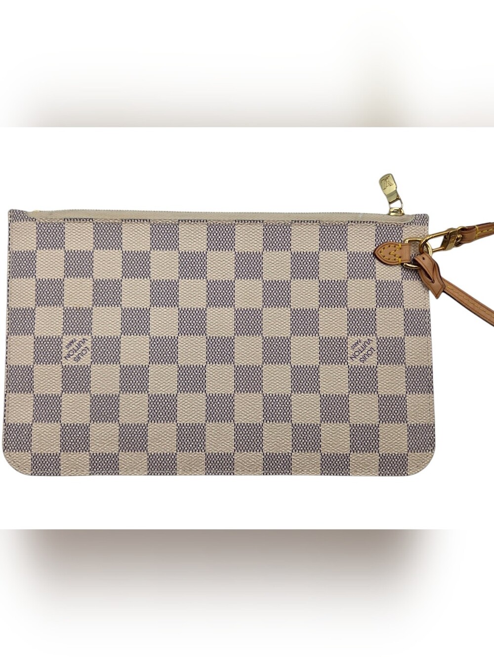 Louis Vuitton Damier Azur Wristlet Clutch - Picture 3 of 4